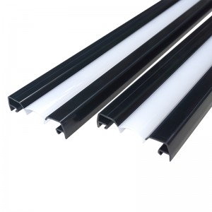 Factory Promotional China Supplier UPVC Windows Profiles Extrusion PVC Profiles Plastic PVC Profiles