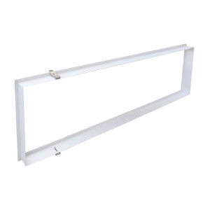 Led panel light recessed mounting 1×4 frame
