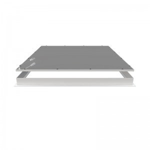 Recessed 2×2 led panel ceiling frame
