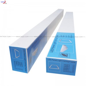 Fast delivery China Office Ceiling Lighting 1200X300 36W 40W 48W 60W Flat Surface Mounted LED Panel Light