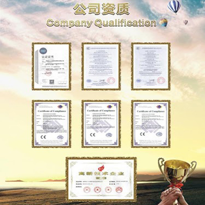 ISO 9001-2015 certified factory