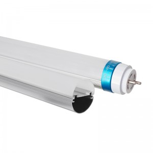 China New Product China Factory Direct Sales T8 LED Tube Light Housing PC and Aluminum  LED Fluorescent Tube Kit Round  T8 Split Shell Accessories