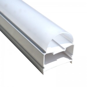 High Quality for China Supplier Extrusion LED Plastic Diffuser Tube Light PC Housing LED Cover