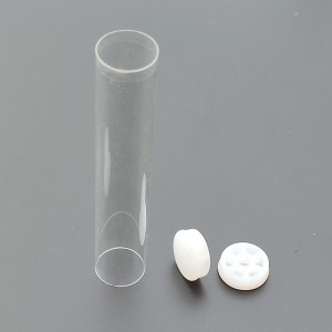 Transparent Plastic Packaging Tube