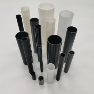 Plastic pipe extrusion profile