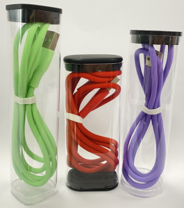 PC Packaging Tube with Lids